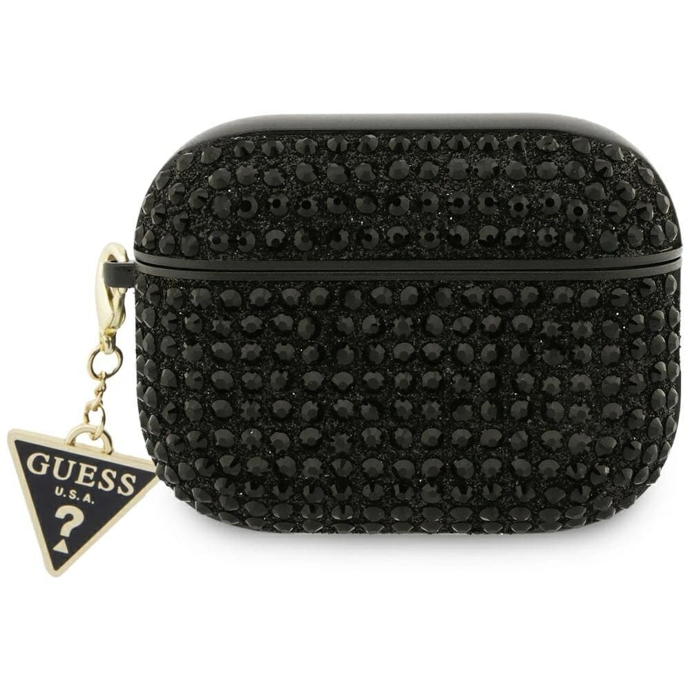 Guess Rhinestone Triangle Charm Apple AirPods Pro 3 černý
 - 1