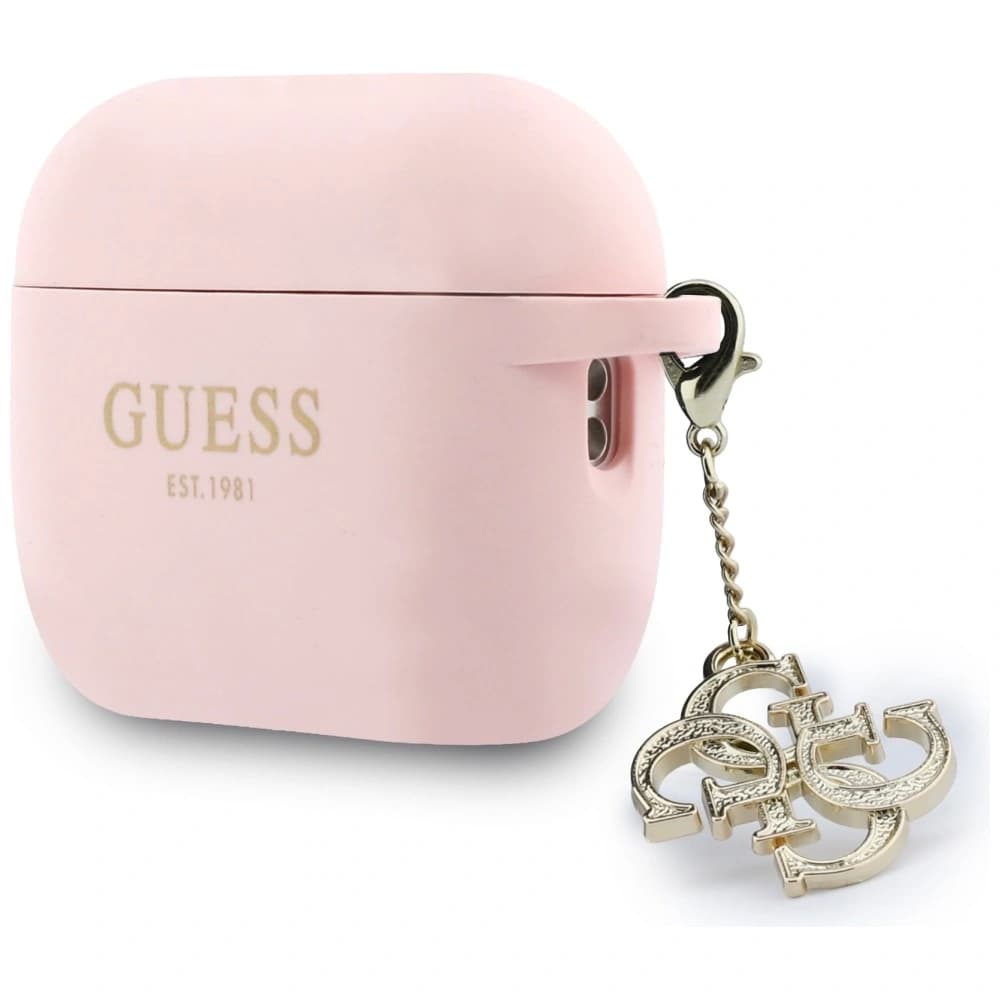 Guess Szilikon 4G Charm Apple AirPods Pro 3 rózsaszín
 - 3