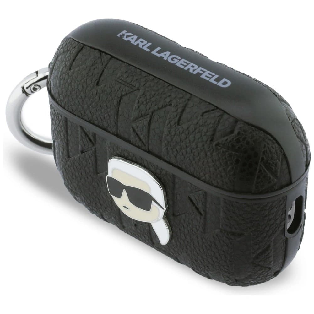 Karl Lagerfeld Monogram Karl Head Apple AirPods Pro 3 černý
 - 3