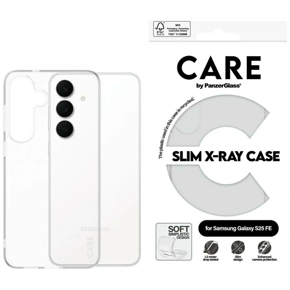 Etui CARE by PanzerGlass Fashion X-Ray do Samsung Galaxy S25 FE průhledné
 - 1