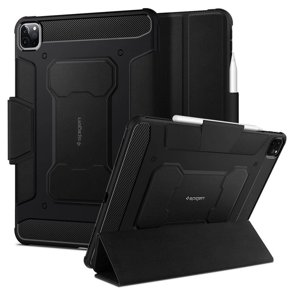 Etui Spigen Rugged Armor Pro Apple iPad Pro 11 2018/2020 (1. și 2. generație) Negru - 1