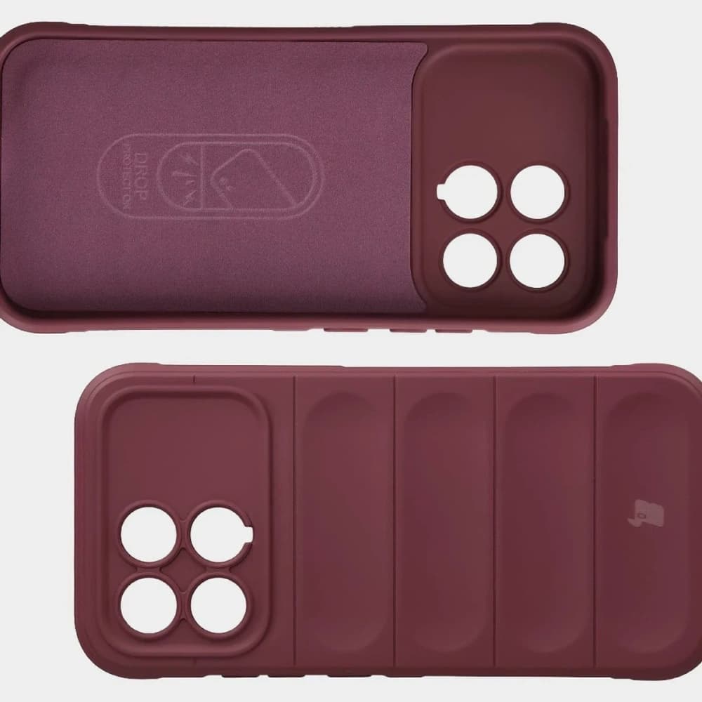 Pancerne etui Bizon Case Tur do Xiaomi POCO F8 Pro, burgundowe - 6