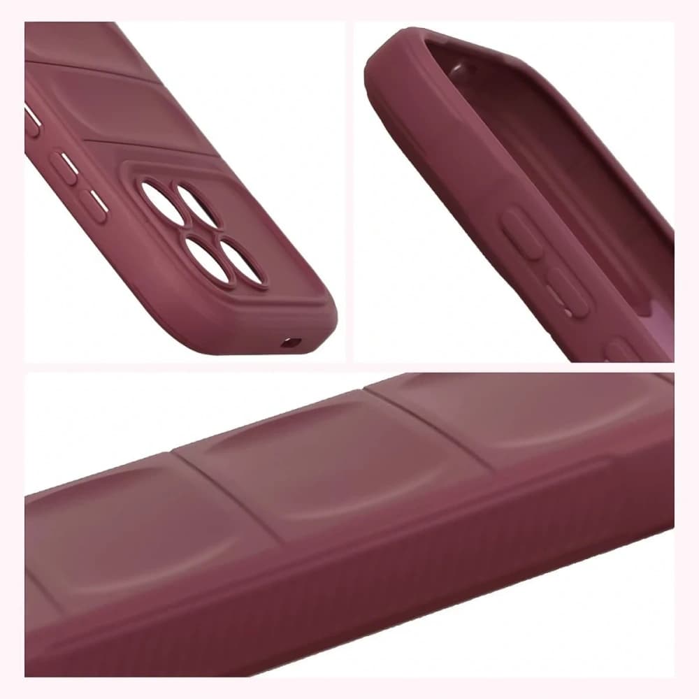 Pancerne etui Bizon Case Tur do Xiaomi POCO F8 Pro, burgundowe - 7