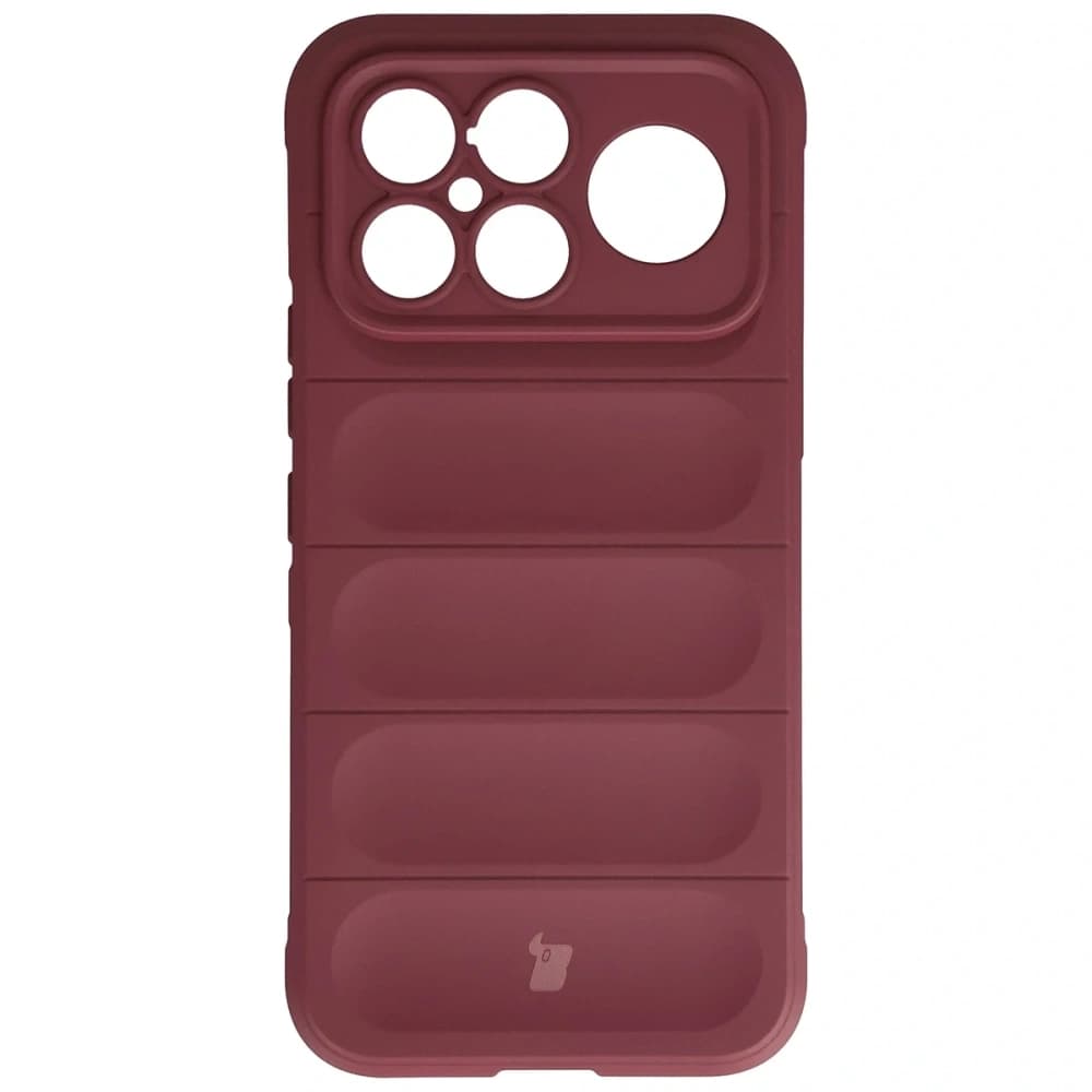 Pancerne etui Bizon Case Tur do Xiaomi POCO F8 Ultra, burgundowe - 2