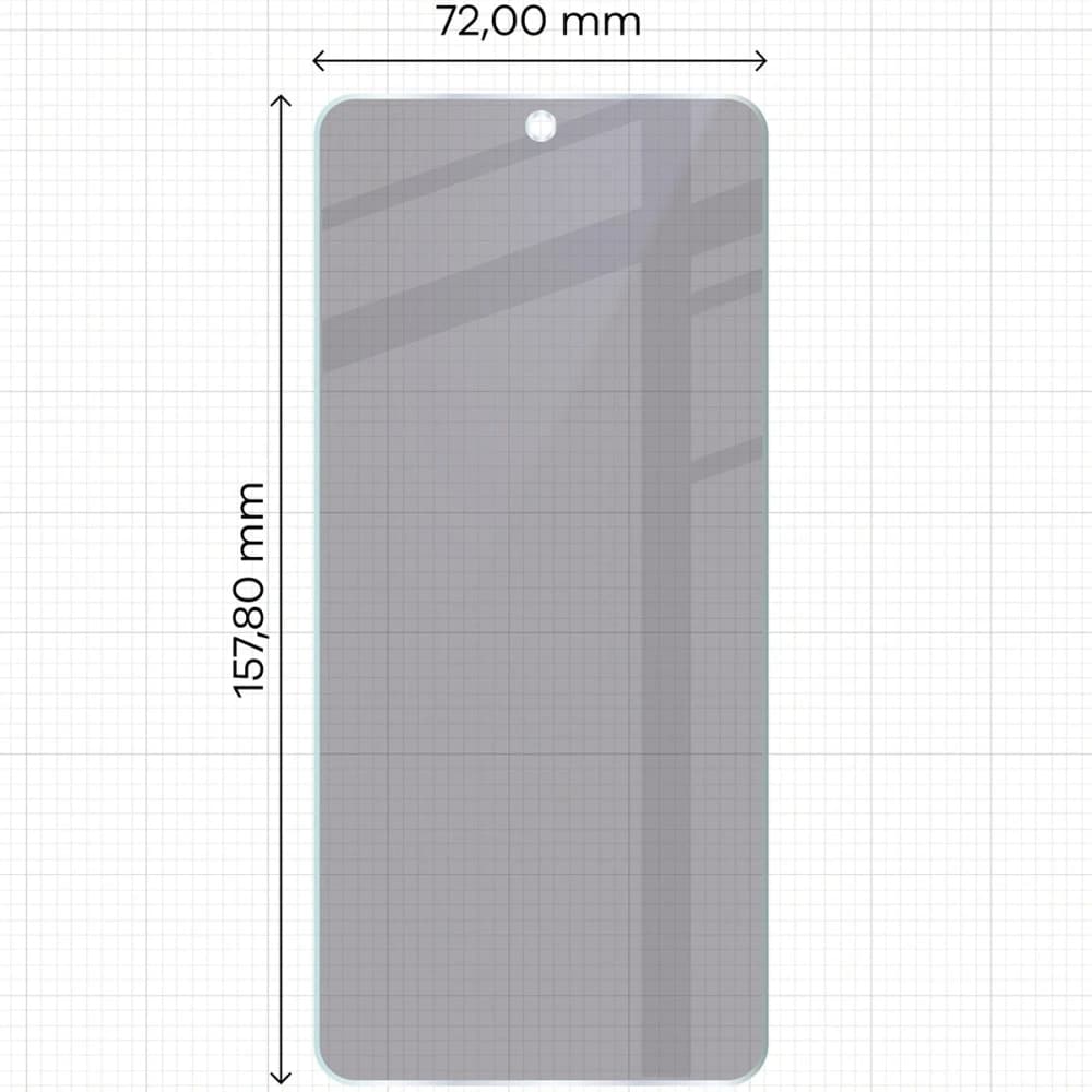 Bizon Glass Mule Shadow Motorola Moto G86 5G matt
 - 2