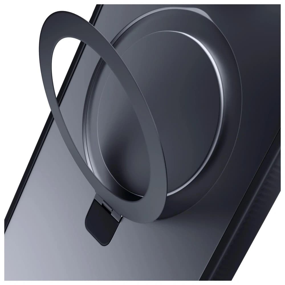 3MK Smoke Case Mag&Stand Apple iPhone 17 schwarz rauchig
 - 5