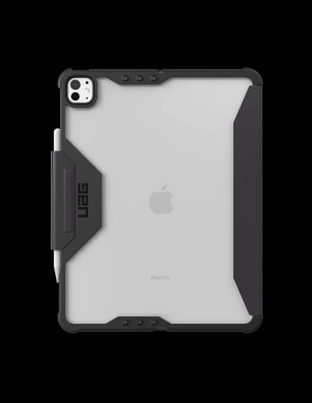 UAG Urban Armor Gear Plyo LT mit Halterung für Apple Pencil für iPad Pro 13" 2024 / 13" 2025 (schwarz-eis)
