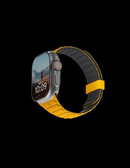 UAG Urban Armor Gear Pathfinder curea magnetică dublă din silicon pentru Apple Watch 42 / 44 / 45 / 46 / 49 mm (mai mare)
