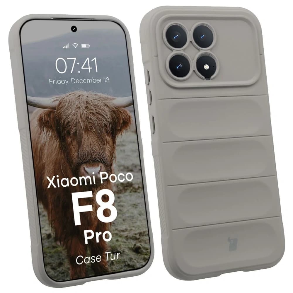 Bizon Case Tur Xiaomi POCO F8 Pro light gray - 2