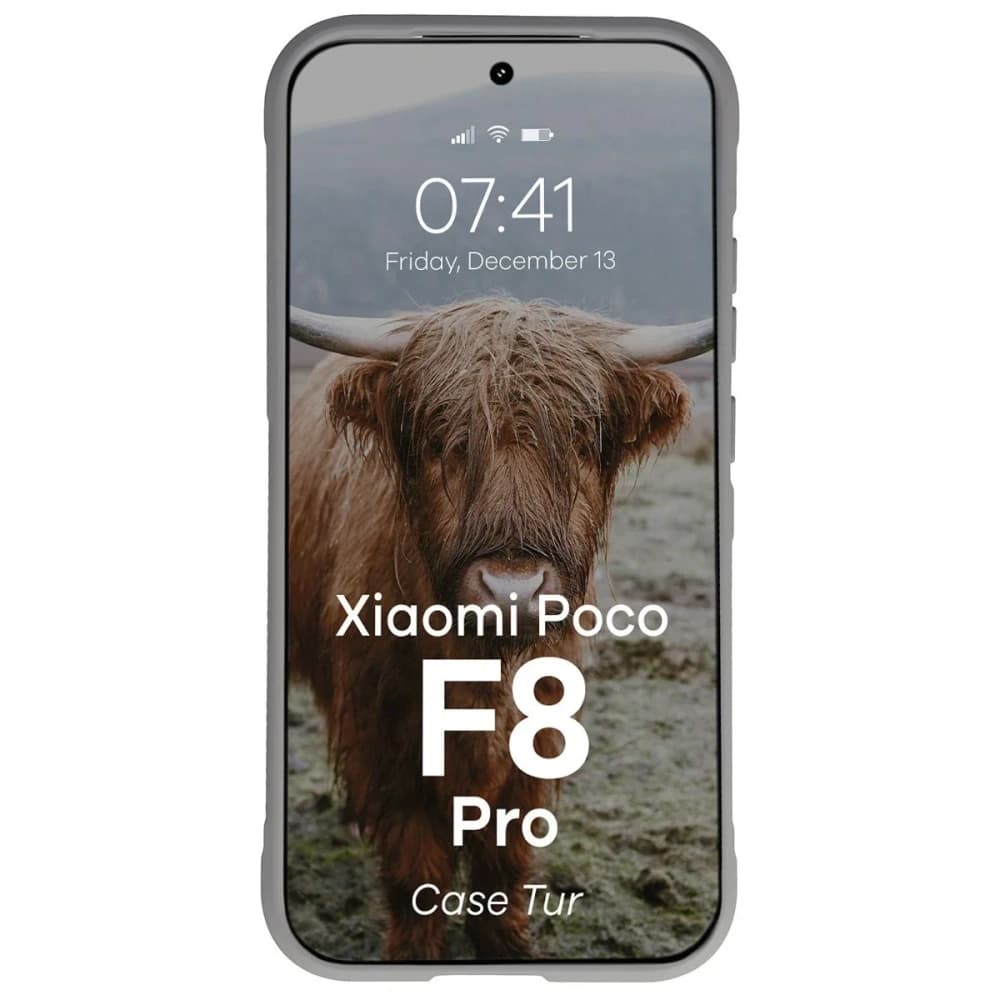Bizon Case Tur Xiaomi POCO F8 Pro light gray - 5