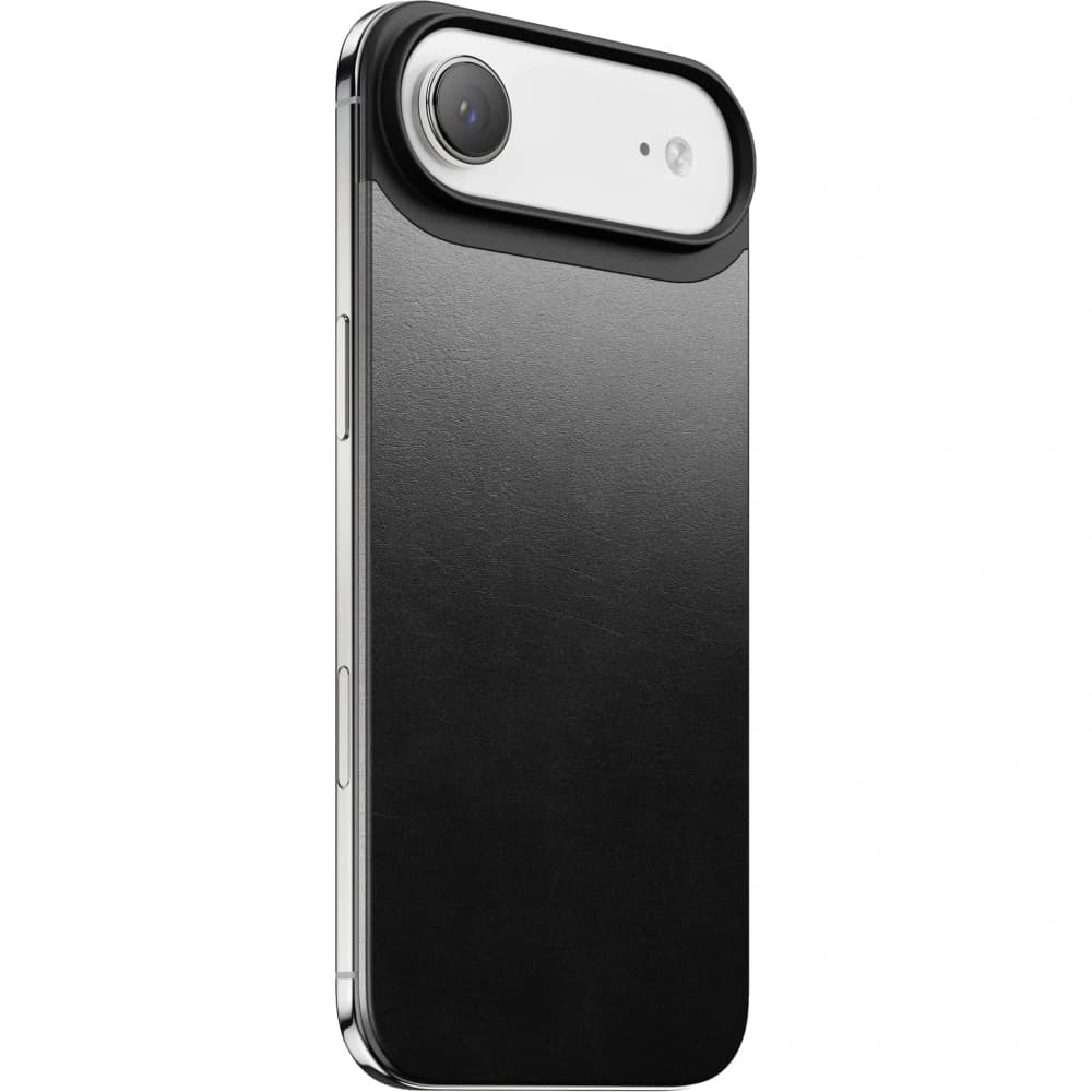 NOMAD Magnetický kožený kryt pro Apple iPhone Air MagSafe, kůže Horween (černá)
 - 3