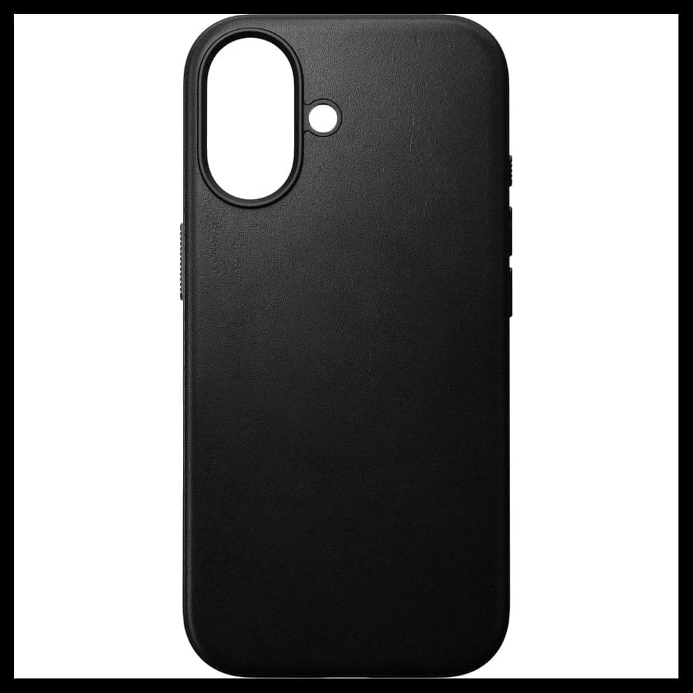 NOMAD Modern Leather Case Apple iPhone 17 MagSafe (black) - 1