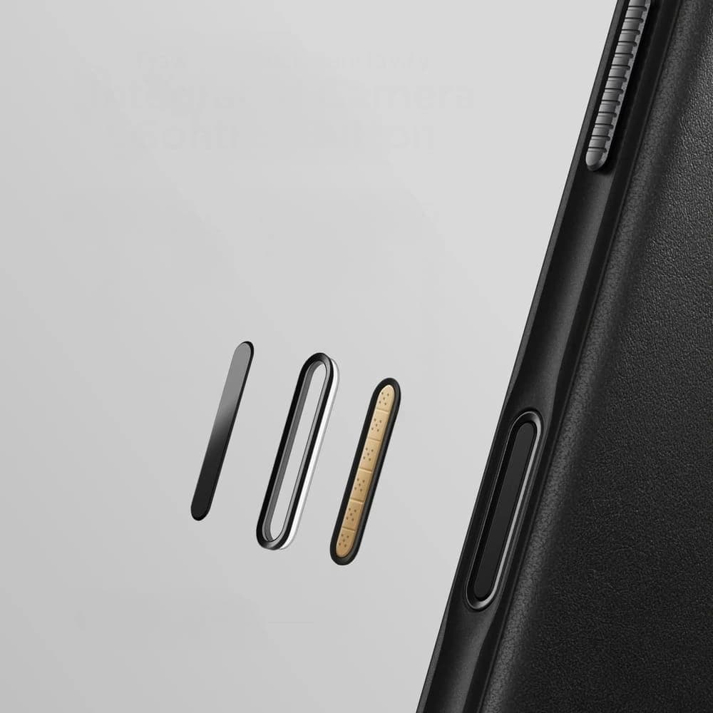 NOMAD Moderní kožené folio pro Apple iPhone 17 MagSafe (černá)
 - 7