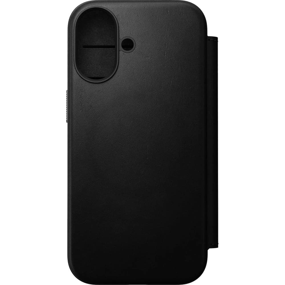 NOMAD Moderní kožené folio pro Apple iPhone 17 MagSafe (černá)
 - 4