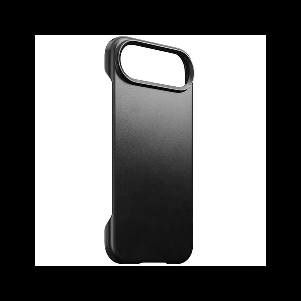 NOMAD Tradiční kožený kryt pro Apple iPhone Air MagSafe, kůže Horween (černá)
 - 1