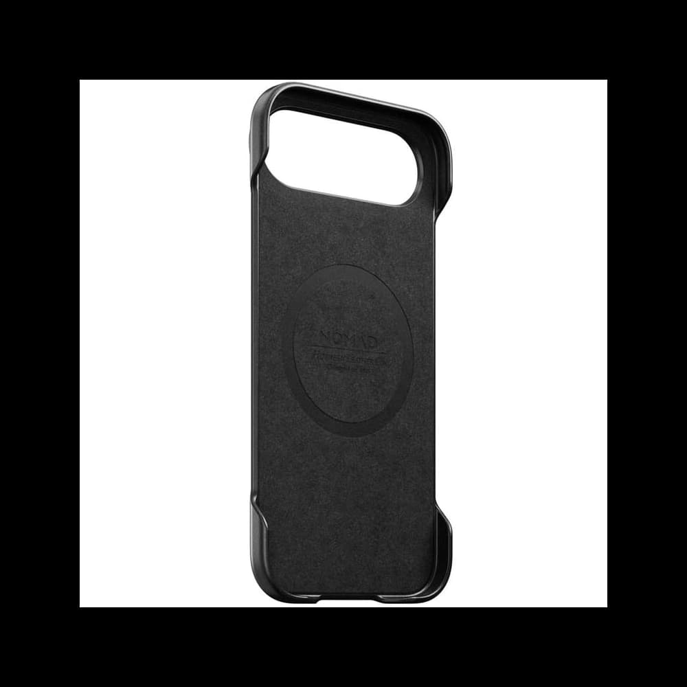 NOMAD Tradiční kožený kryt pro Apple iPhone Air MagSafe, kůže Horween (černá)
 - 5