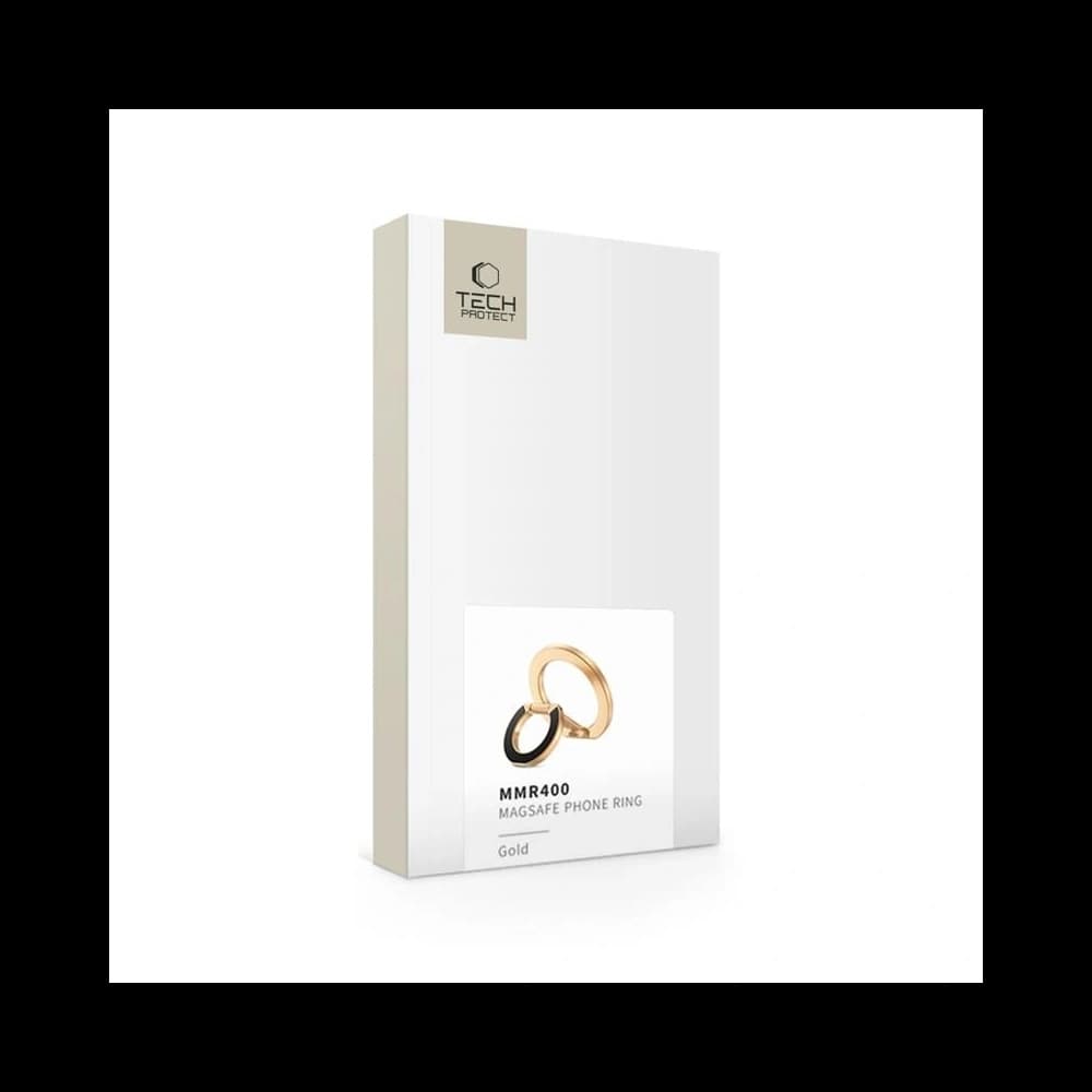 Tech-Protect MMR400 Lamano Mágneses MagSafe Telefon Gyűrű Arany
 - 7