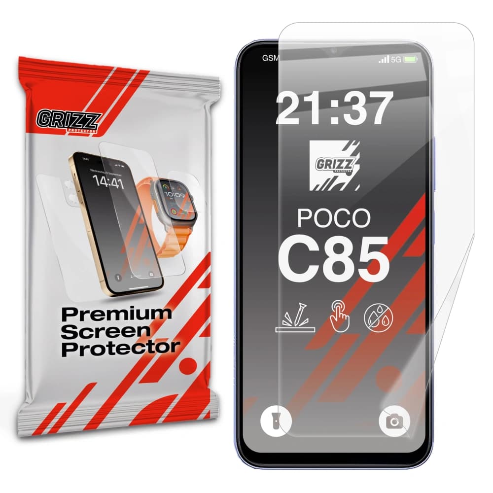 GrizzGlass CeramicFilm Xiaomi POCO C85
 - 1