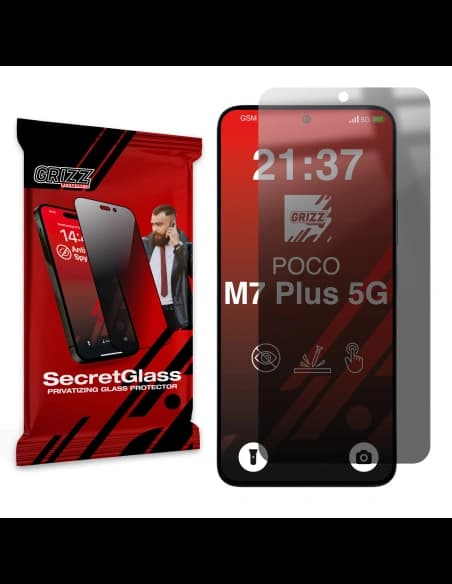 GrizzGlass SecretGlass Xiaomi POCO M7 Plus 5G