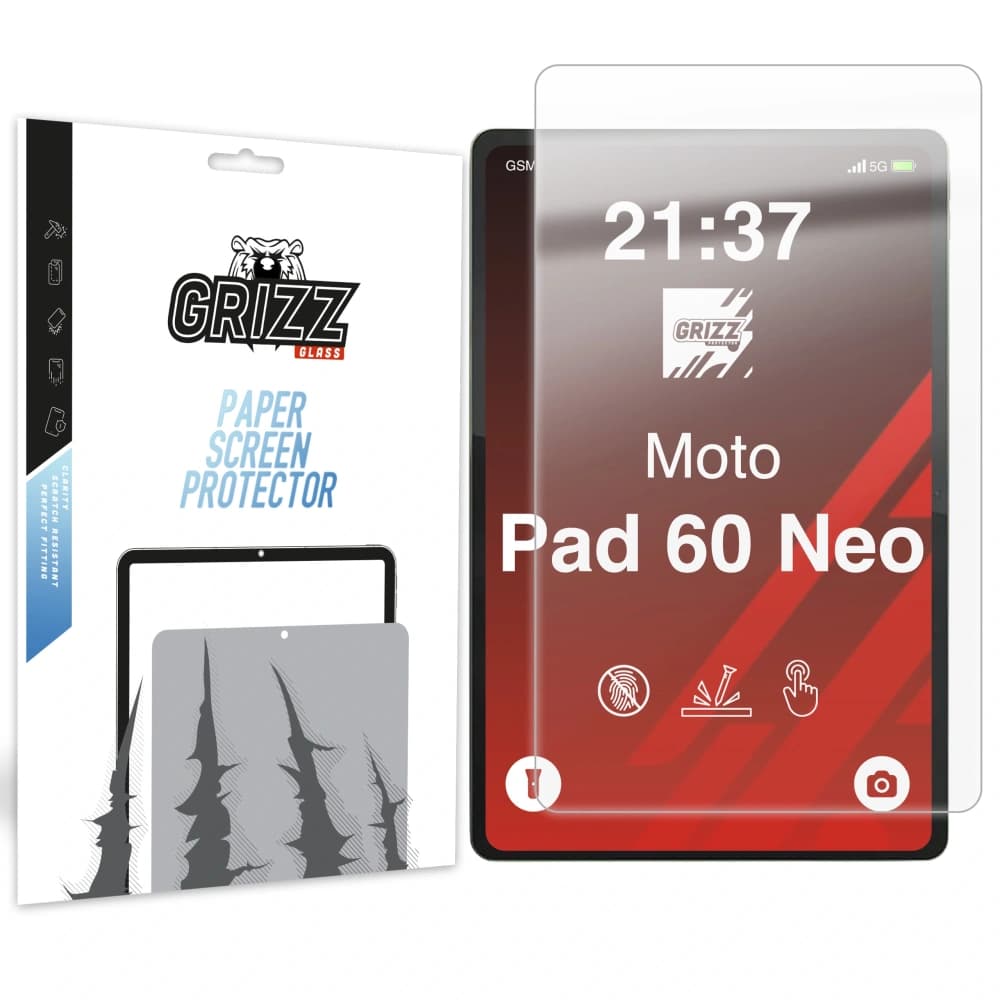 GrizzGlass PaperScreen Motorola Moto Pad 60 Neo - 1