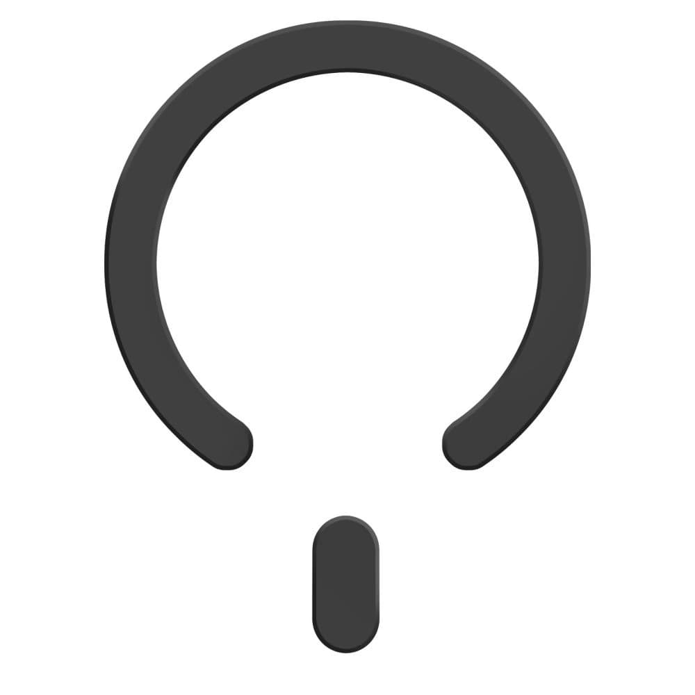 Tech-Protect MMP-200 Mágneses MagSafe Gyűrű Fekete
 - 4