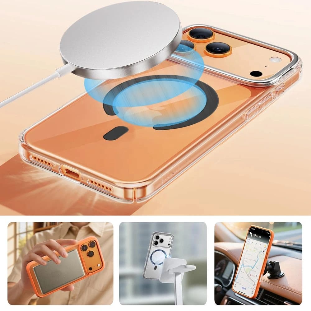 Tech-Protect MMP-200 Mágneses MagSafe Gyűrű Fekete
 - 6