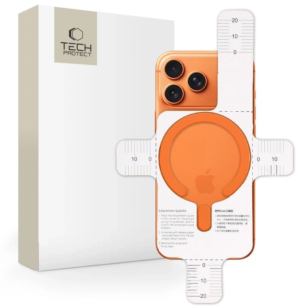 Tech-Protect MMP-200 Mágneses MagSafe Gyűrű Kozmikus Narancs
 - 1