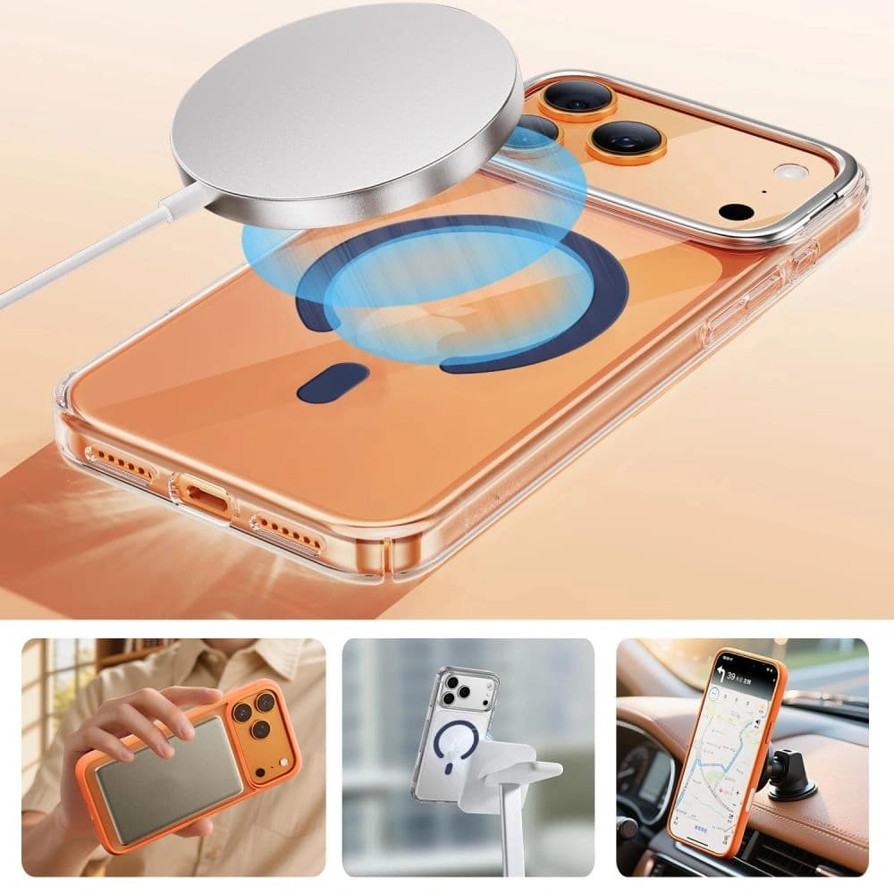 Tech-Protect MMP-200 Mágneses MagSafe Gyűrű Mély Kék
 - 6