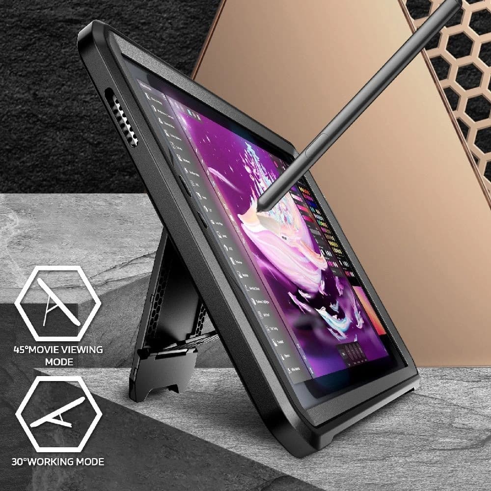 Supcase Unicorn Beetle Pro Samsung Galaxy Tab A11 8.7 X133 / X135 Fekete
 - 2