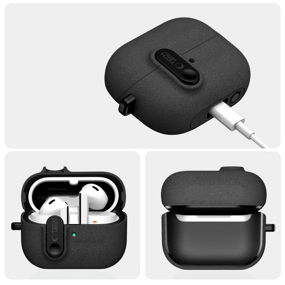 Tech-Protect Slim Hook Samsung Galaxy Buds 3 / 3 FE / 3 Pro Černé
 - 4