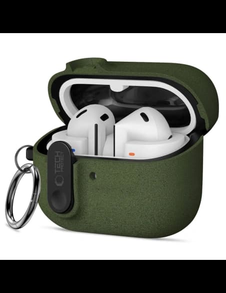 Tech-Protect Slim Hook Samsung Galaxy Buds 3 / 3 FE / 3 Pro Olíva Zöld
