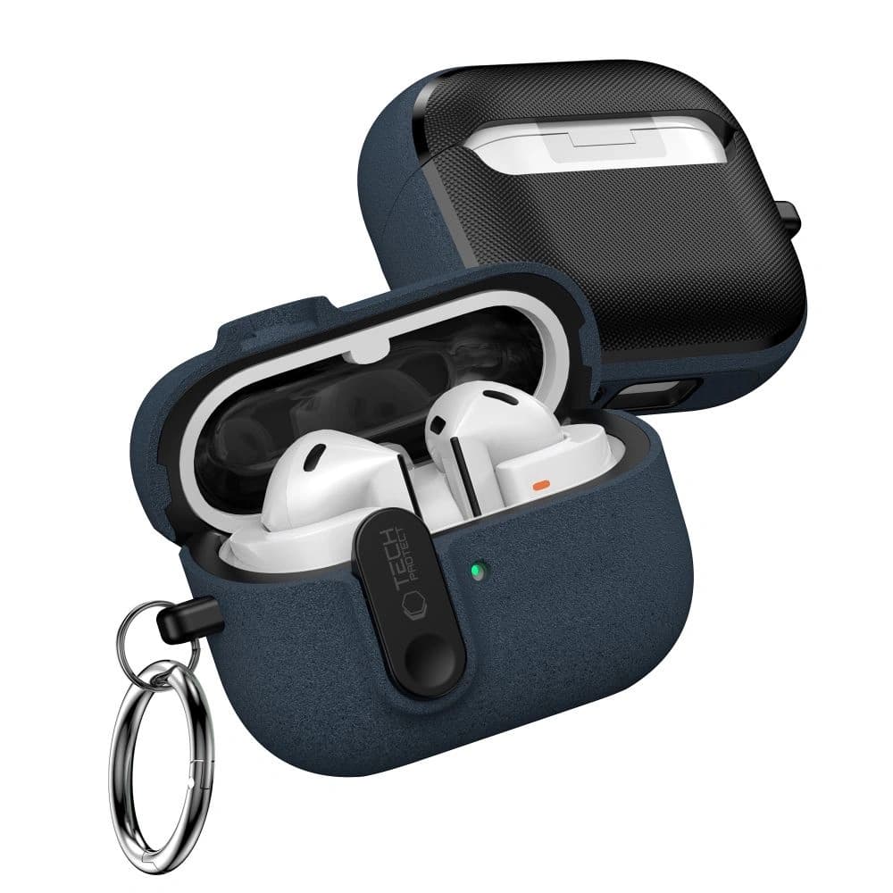 Tech-Protect Slim Hook Samsung Galaxy Buds 3 / 3 FE / 3 Pro Flauschiges Blau
 - 3