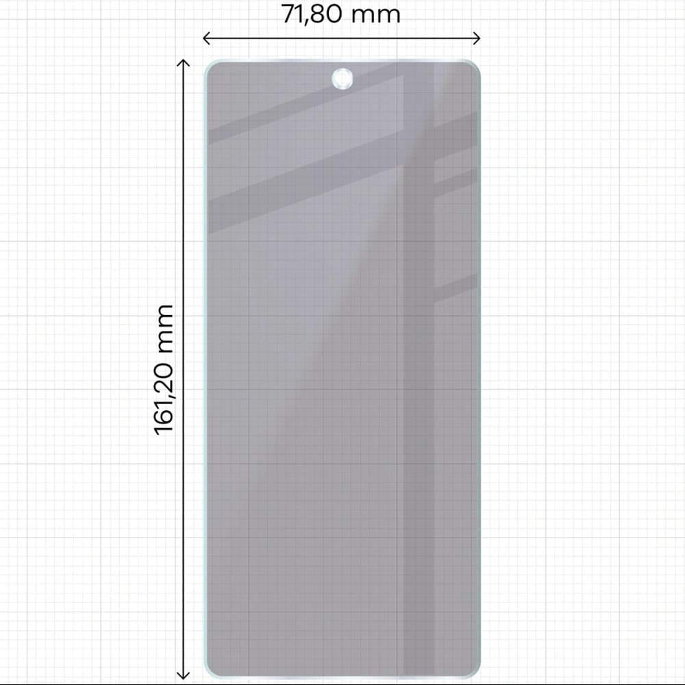 Bizon Glass Mule Shadow Motorola Moto G75 5G mat
 - 2