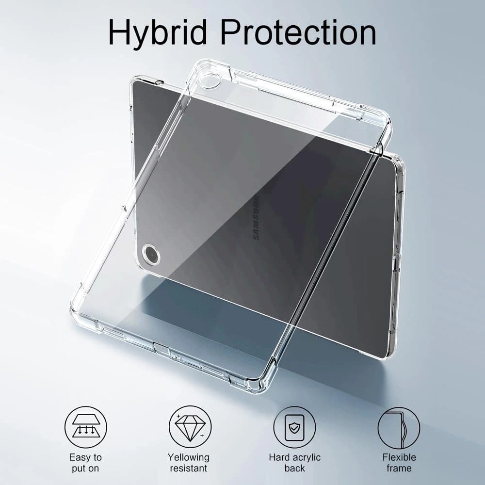Tech-Protect Flexair Samsung Galaxy Tab A9+ / A11+ Plus 11.0 X210 / X215 / X216 / X230 / X235 / X236 Átlátszó
 - 3