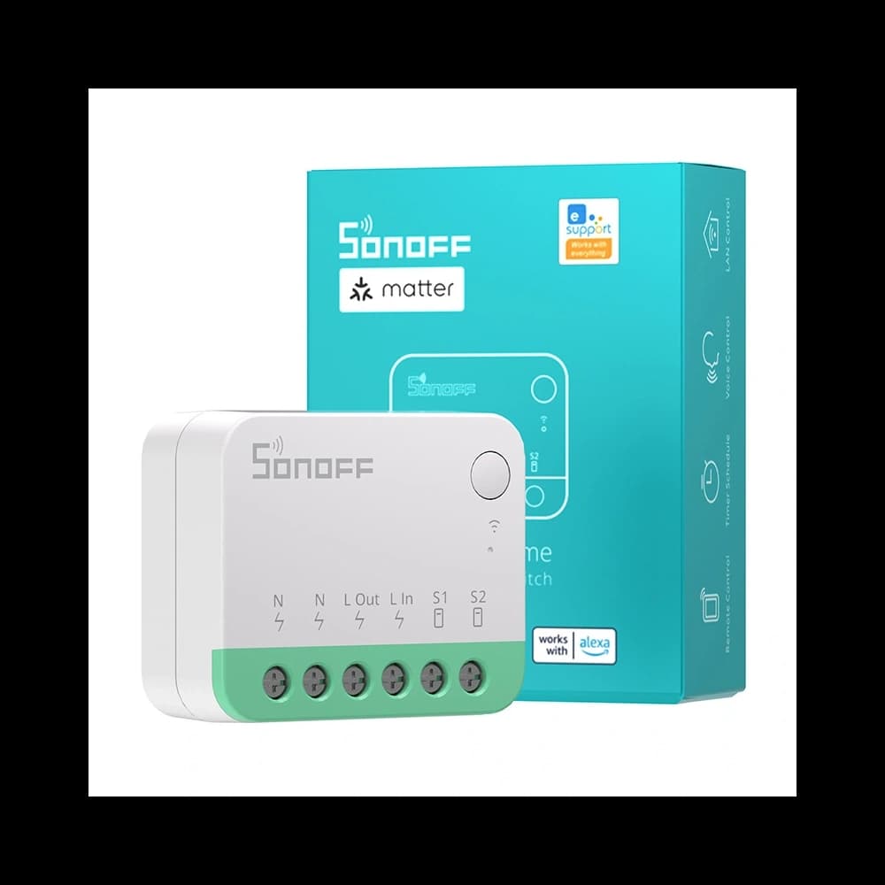 Intelligent mini WiFi switch Sonoff MINIR4M Matter (HomeKit, SmartThings, Home Assistant) - 4