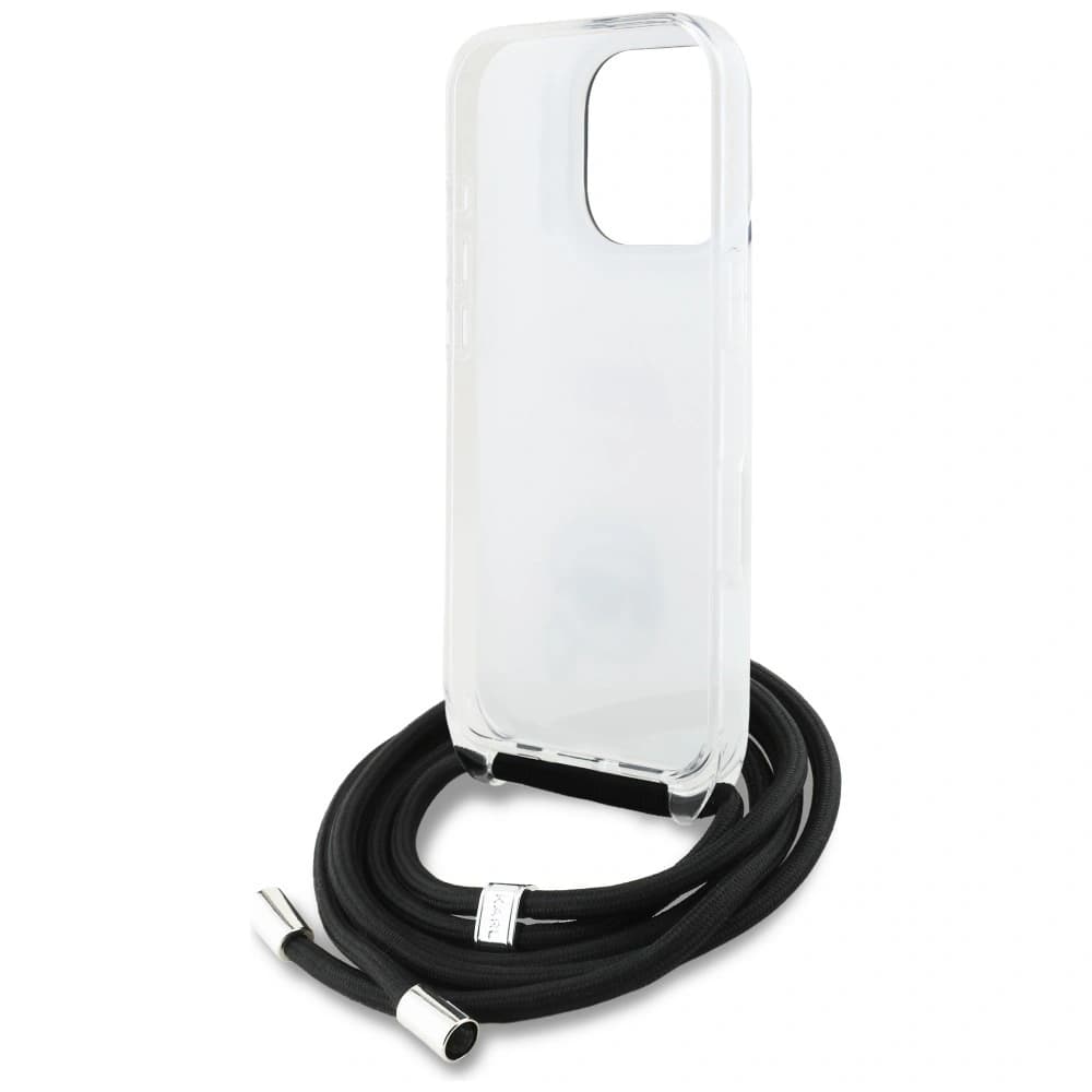 Karl Lagerfeld IML Crossbody Karl&Choupette Head Apple iPhone 16 Pro fehér
 - 6