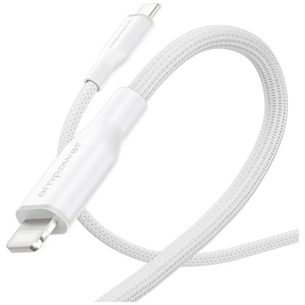 Cable by PanzerGlass Racing Empower 60W USB-C / Lightning 1.2m silver-white - 4
