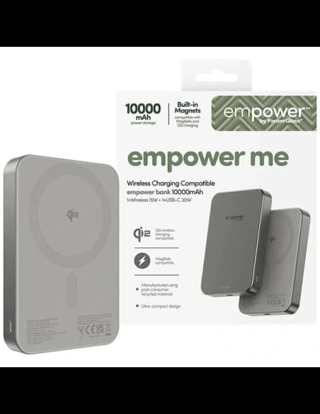 Empower Power Bank by PanzerGlass 10000mAh titán
