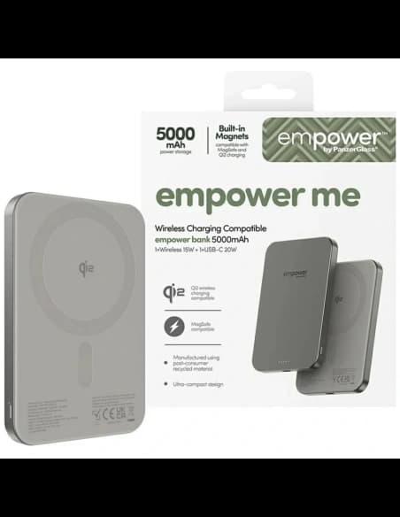 Empower Power Bank by PanzerGlass 5000mAh titán

