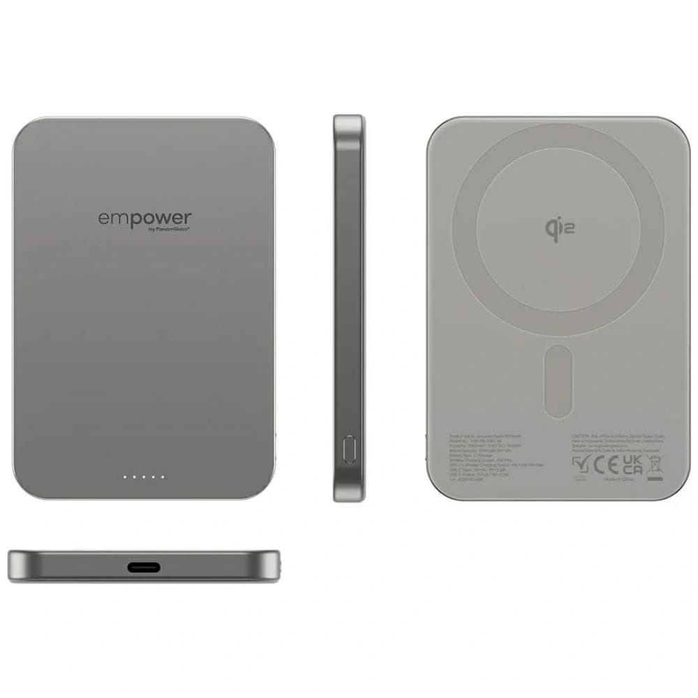 Empower Power Bank by PanzerGlass 5000mAh titanium - 4