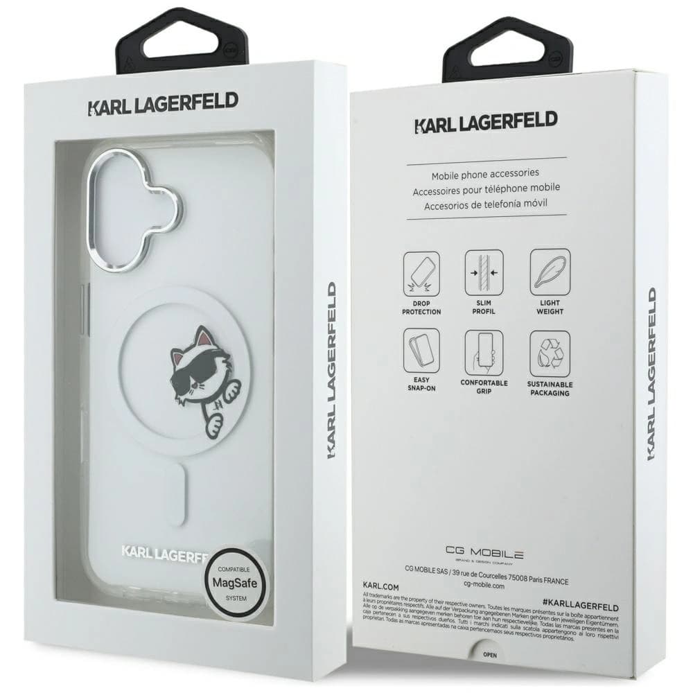 Karl Lagerfeld IML Peekaboo MagSafe Apple iPhone 17 átlátszó
 - 8