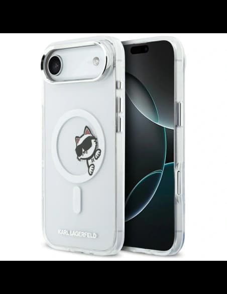 Karl Lagerfeld IML Peekaboo MagSafe Apple iPhone Air transparentní
