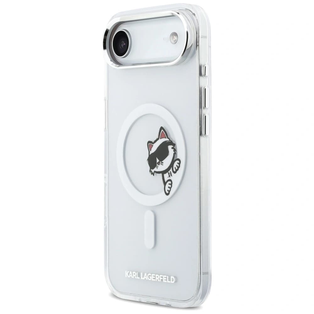 Karl Lagerfeld IML Peekaboo MagSafe Apple iPhone Air transparentní
 - 2