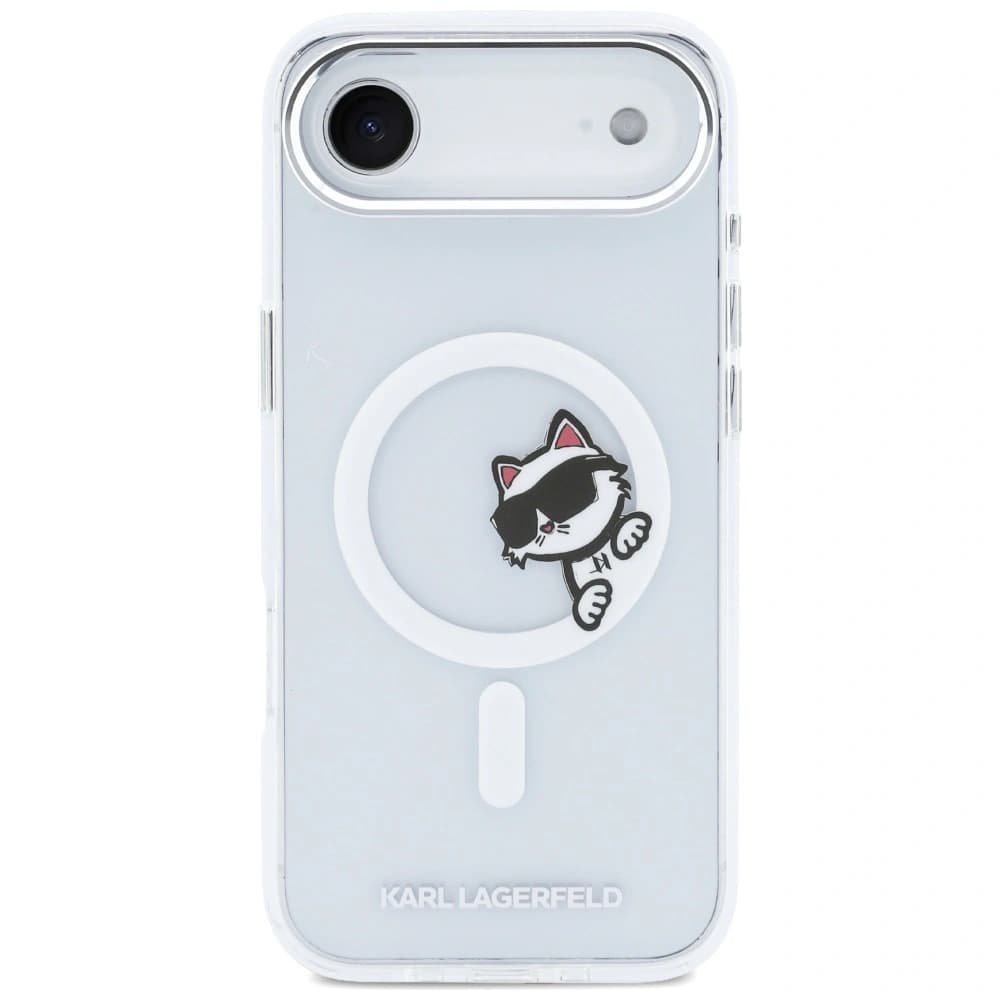 Karl Lagerfeld IML Peekaboo MagSafe Apple iPhone Air transparentní
 - 3
