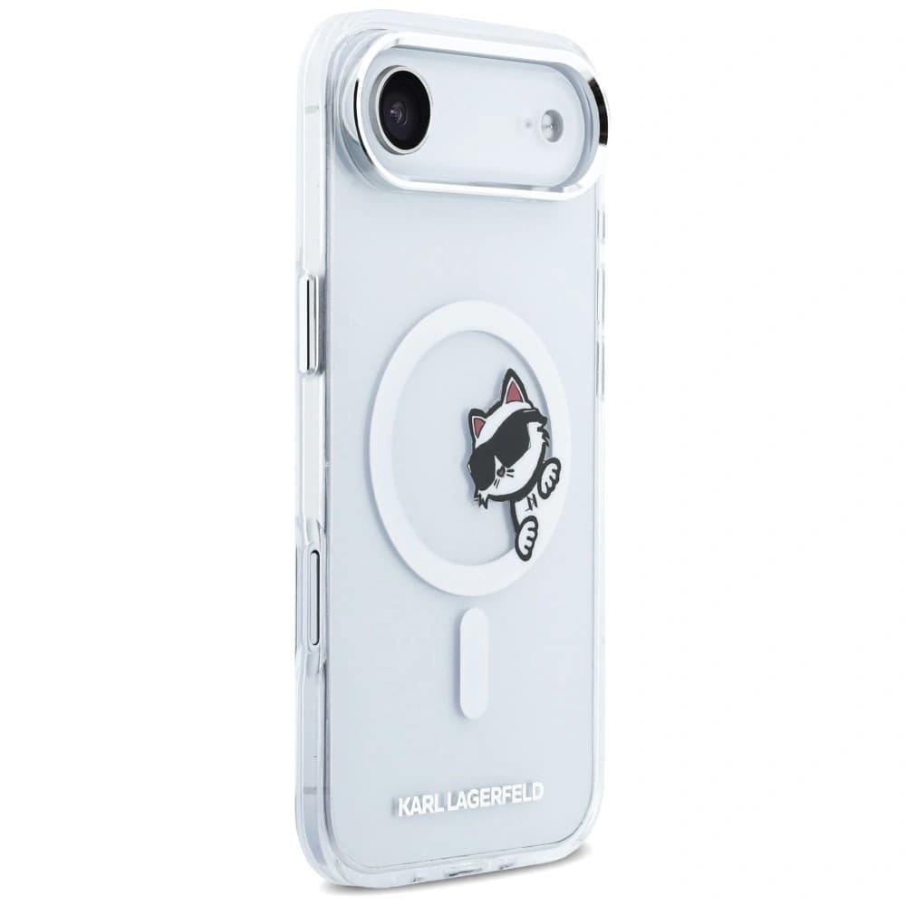 Karl Lagerfeld IML Peekaboo MagSafe Apple iPhone Air transparentní
 - 4