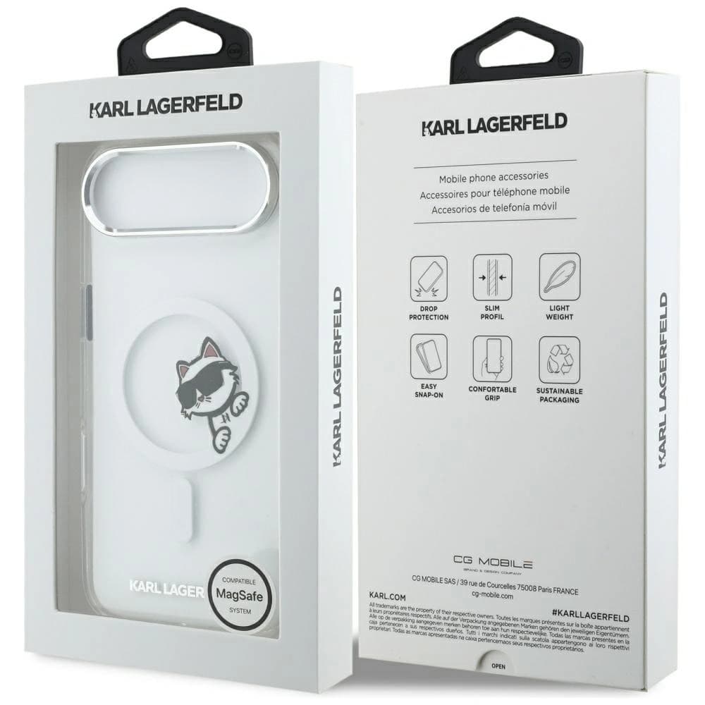 Karl Lagerfeld IML Peekaboo MagSafe Apple iPhone Air transparentní
 - 8