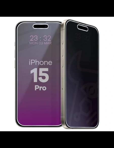 Bizon Glass Mule Shadow Apple iPhone 15 Pro matt