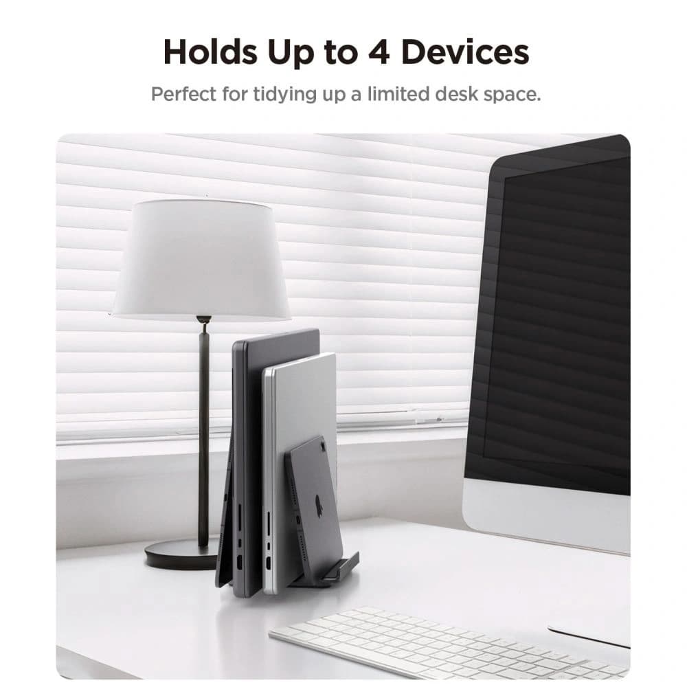 Spigen LD208S4 Függőleges Laptop Állvány Űrszürke
 - 6