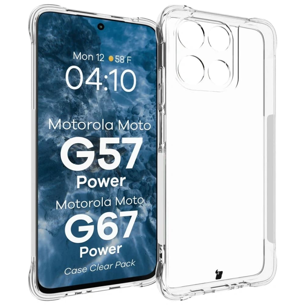 Carcasă Bizon Clear Pack Motorola Moto G57 Power / G67 Power
 - 3