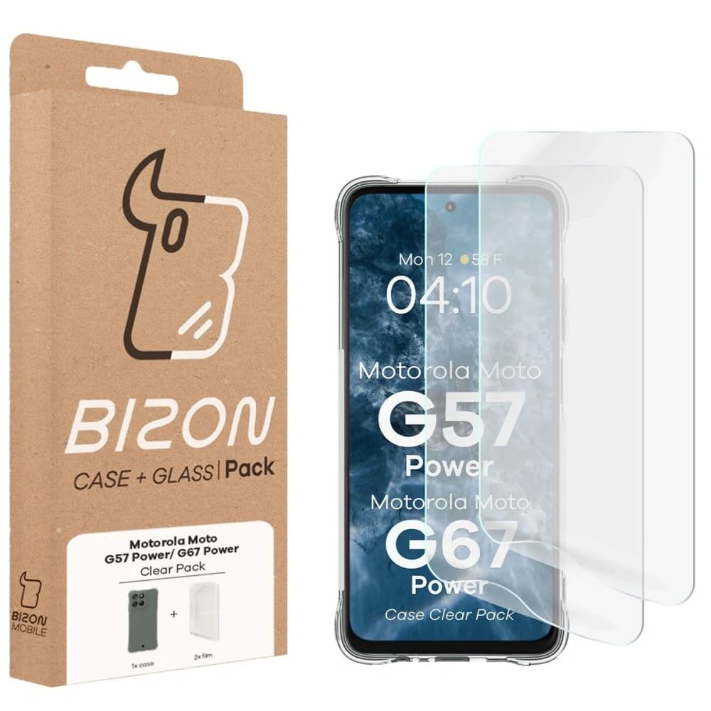 Carcasă Bizon Clear Pack Motorola Moto G57 Power / G67 Power
 - 9